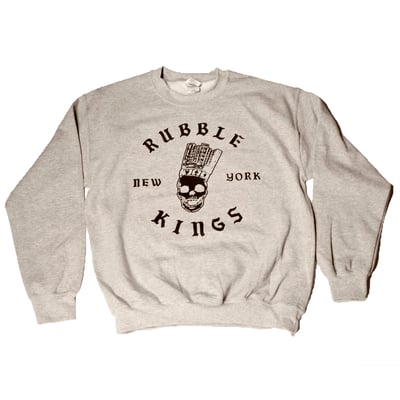 RUBBLE KINGS GREY SWEATSHIRT