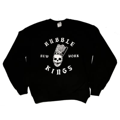 RUBBLE KINGS BLACK SWEATSHIRT