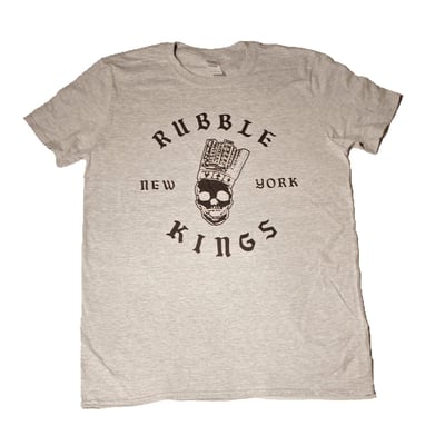 RUBBLE KINGS GREY T-SHIRT