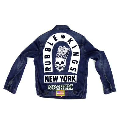 RUBBLE KINGS LIMITED EDITION DENIM JACKET