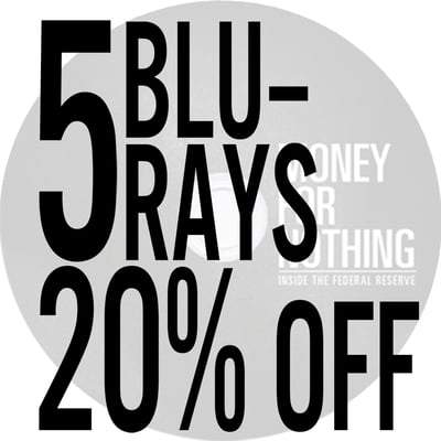 20% off! <span>Package of 5 BLU-RAYs</span>