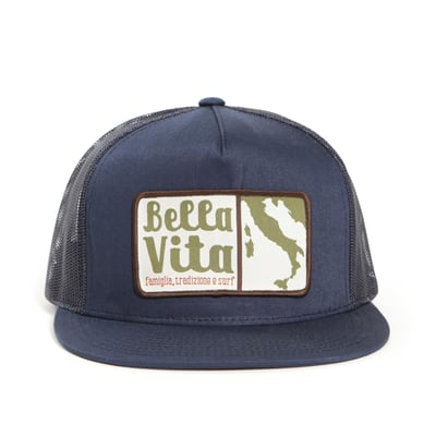 Bella Vita - Patch Hat (Navy)