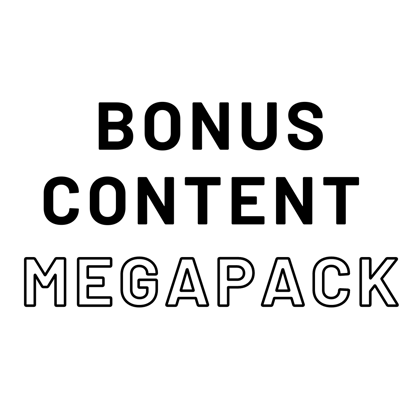 **BONUS CONTENT MEGAPACK** includes all interview downloads plus transcripts, reading list, music & artwork